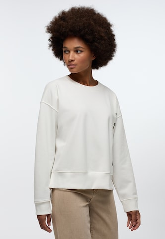 ETERNA Sweatshirt 'EVEN' in Wit: voorkant