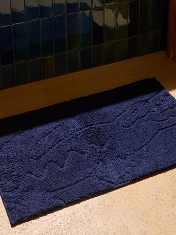 LACOSTE Handtuch 'LHERITAG'‌‌‌‌‌‌‌ in Blau