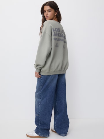 Pull&Bear Sweatshirt in Grau