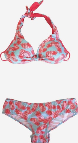 Ipanema Bustier Bikini in Orange: Vorderseite