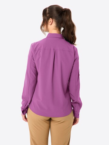 VAUDE Multifunctionele blouse 'Rosemoor' in Roze