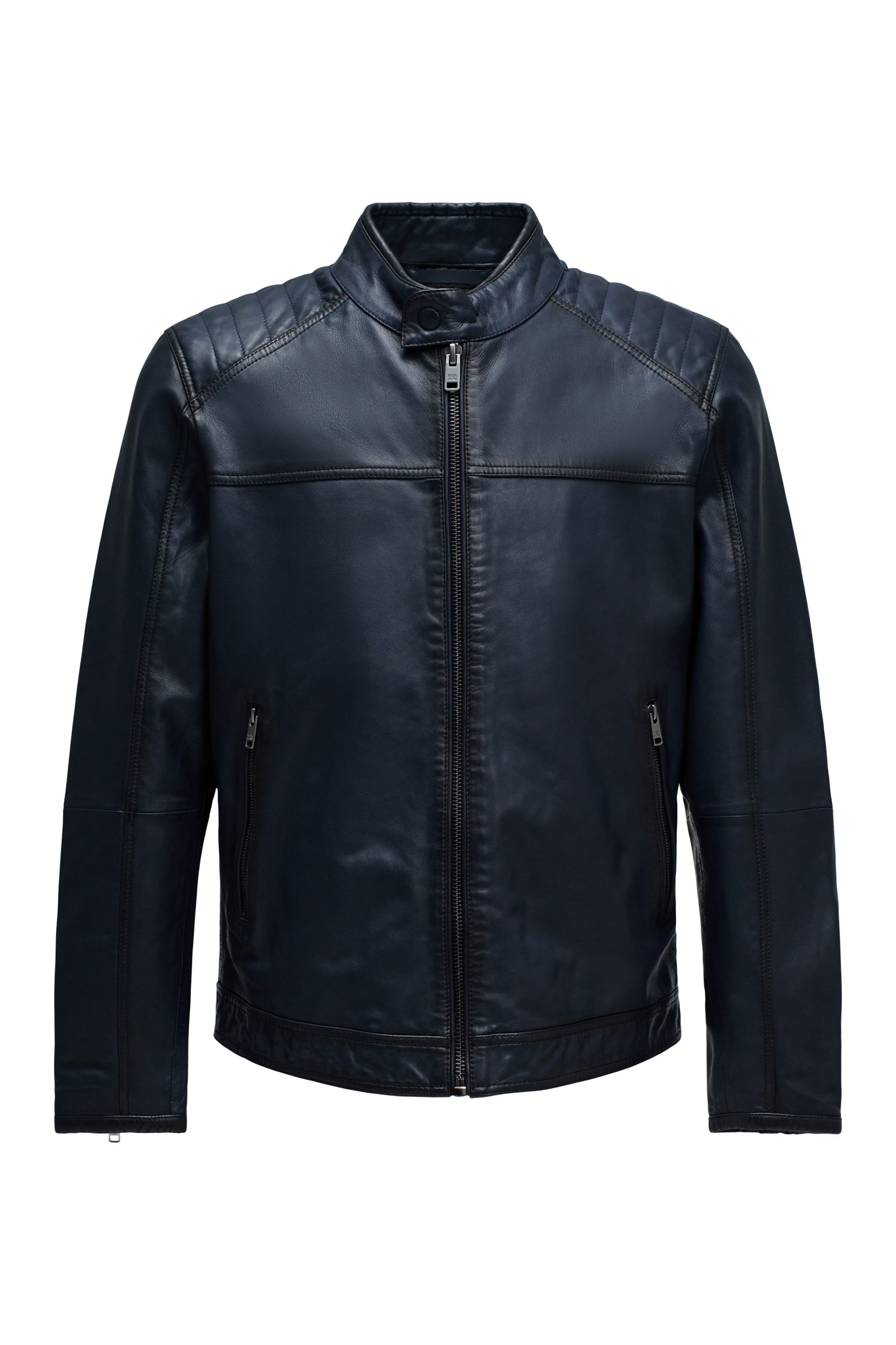 Salsa Jeans Tussenjas in Blauw