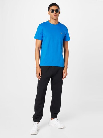 Lacoste Sport Regularny krój Koszulka w kolorze niebieski