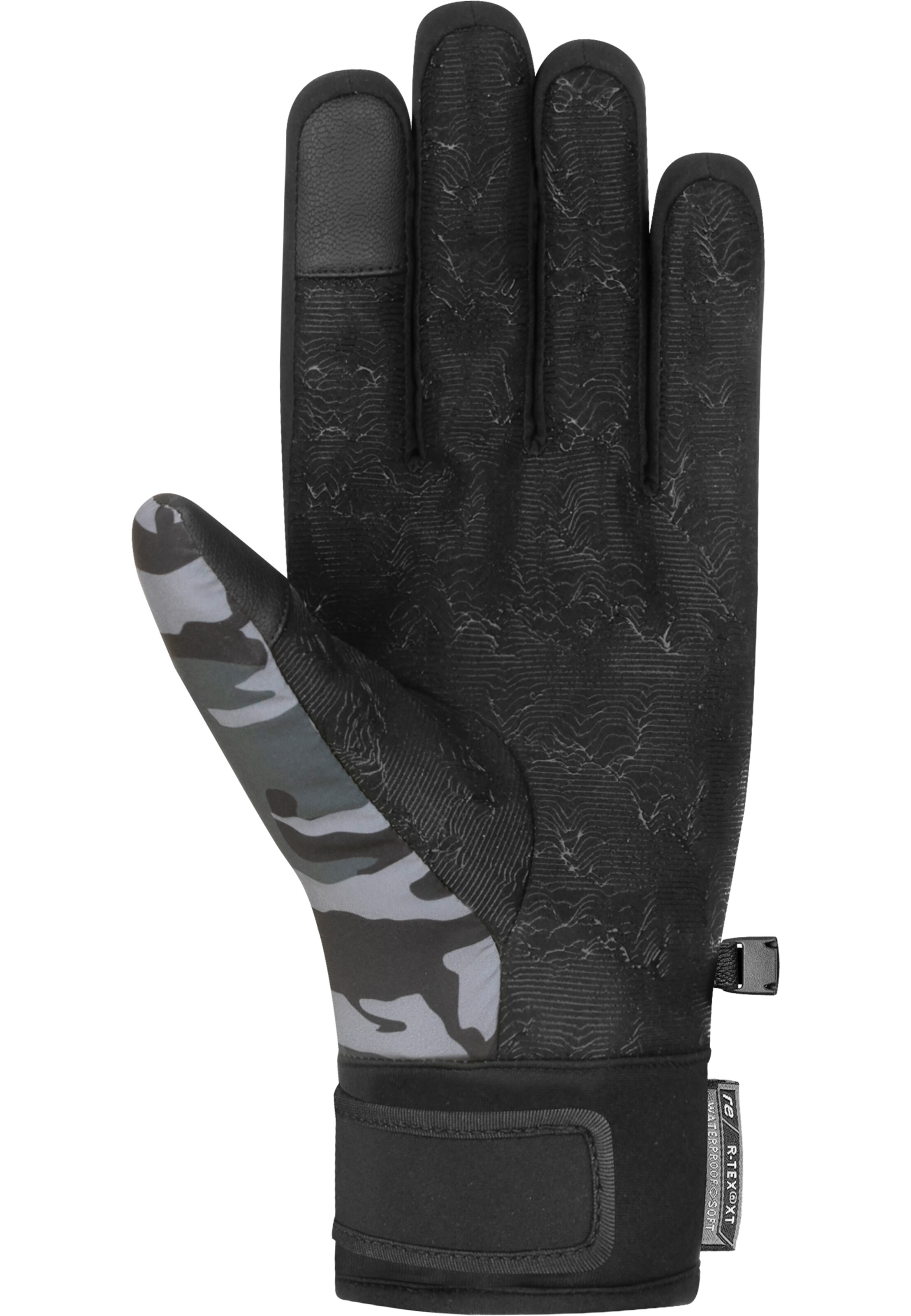 REUSCH Sporthandschuhe 'Raptor R-TEX® XT TOUCH-TEC™' in Schwarz