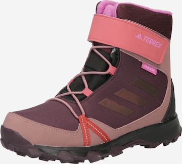 ADIDAS TERREX Boots in Purple: front