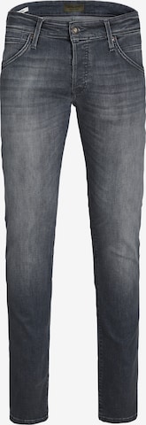 JACK & JONES Slimfit Jeans 'Glenn' i grå: framsida
