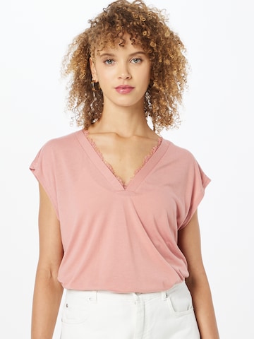 VERO MODA Shirt 'CARRIE' in Pink: predná strana