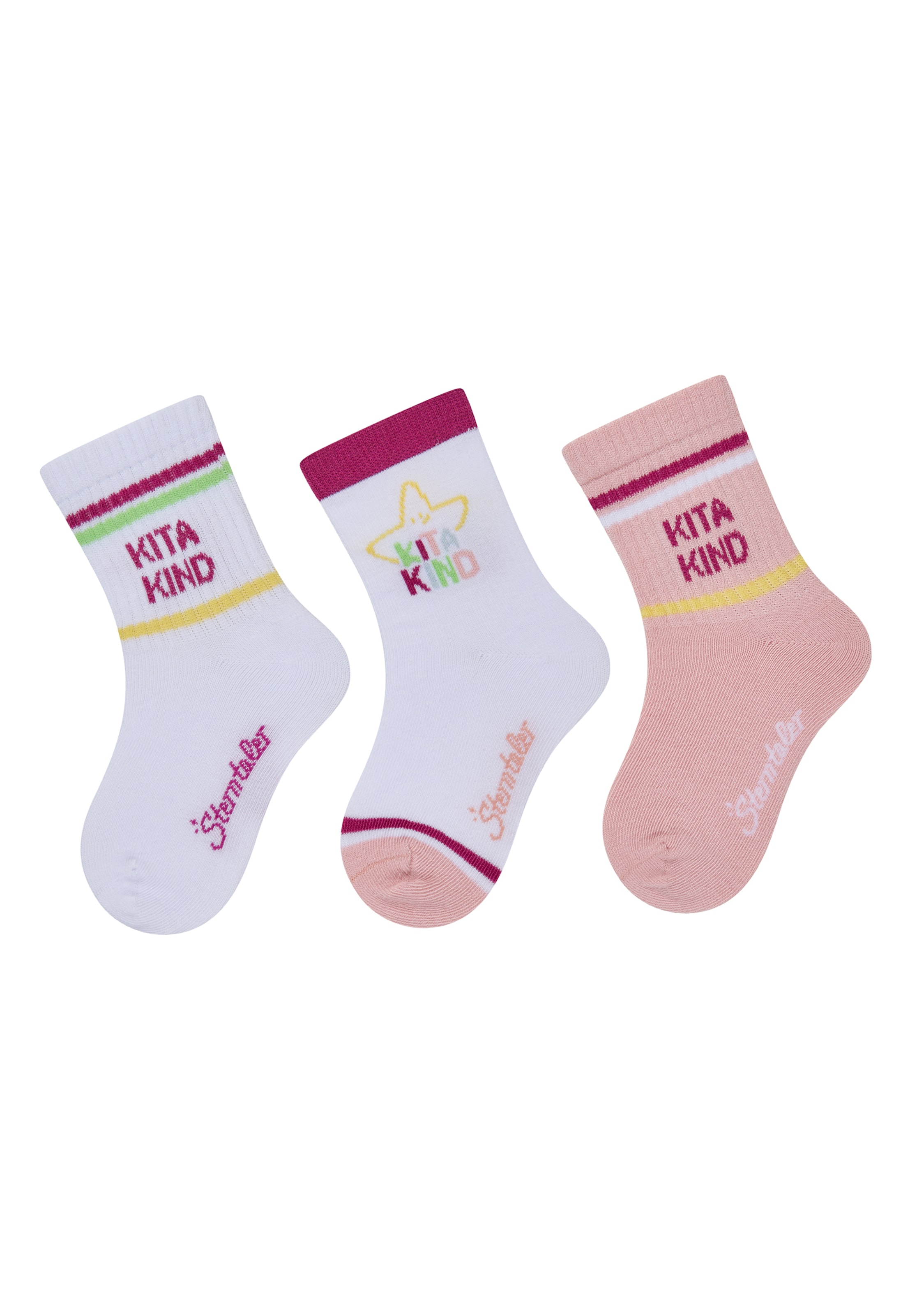 STERNTALER Socken in Lila: Vorderseite