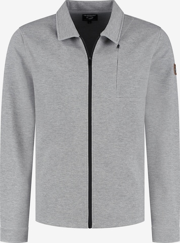 Travelin Fleece jacket 'Njord' in Grey: front