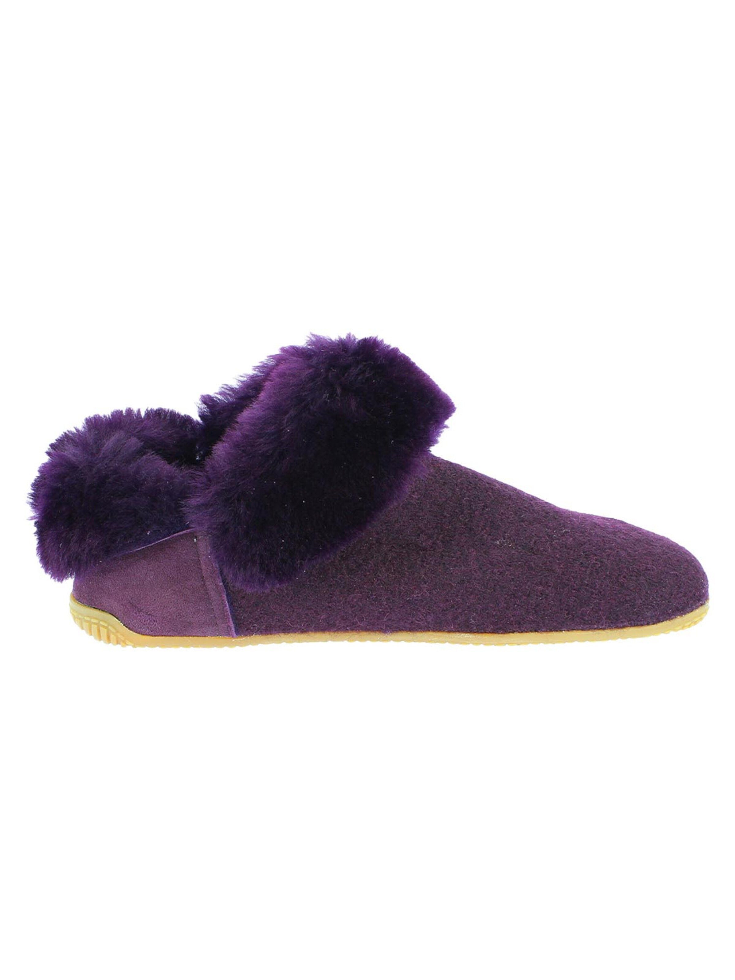 Living Kitzbühel Huisschoenen 'Schurwolle' in Lila
