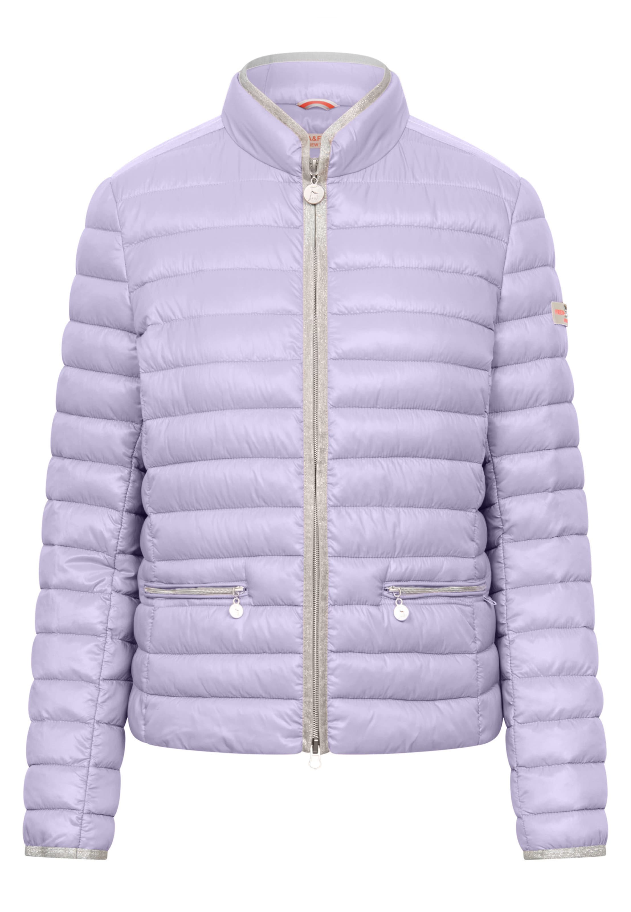 Frieda & Freddies NY Between-Season Jacket 'Sister Judy' in Purple: front