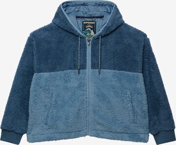 Veste mi-saison Superdry & Co en bleu : devant