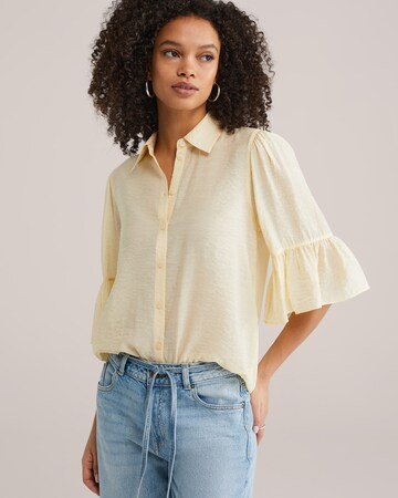 WE Fashion Halenka – žlutá: přední strana