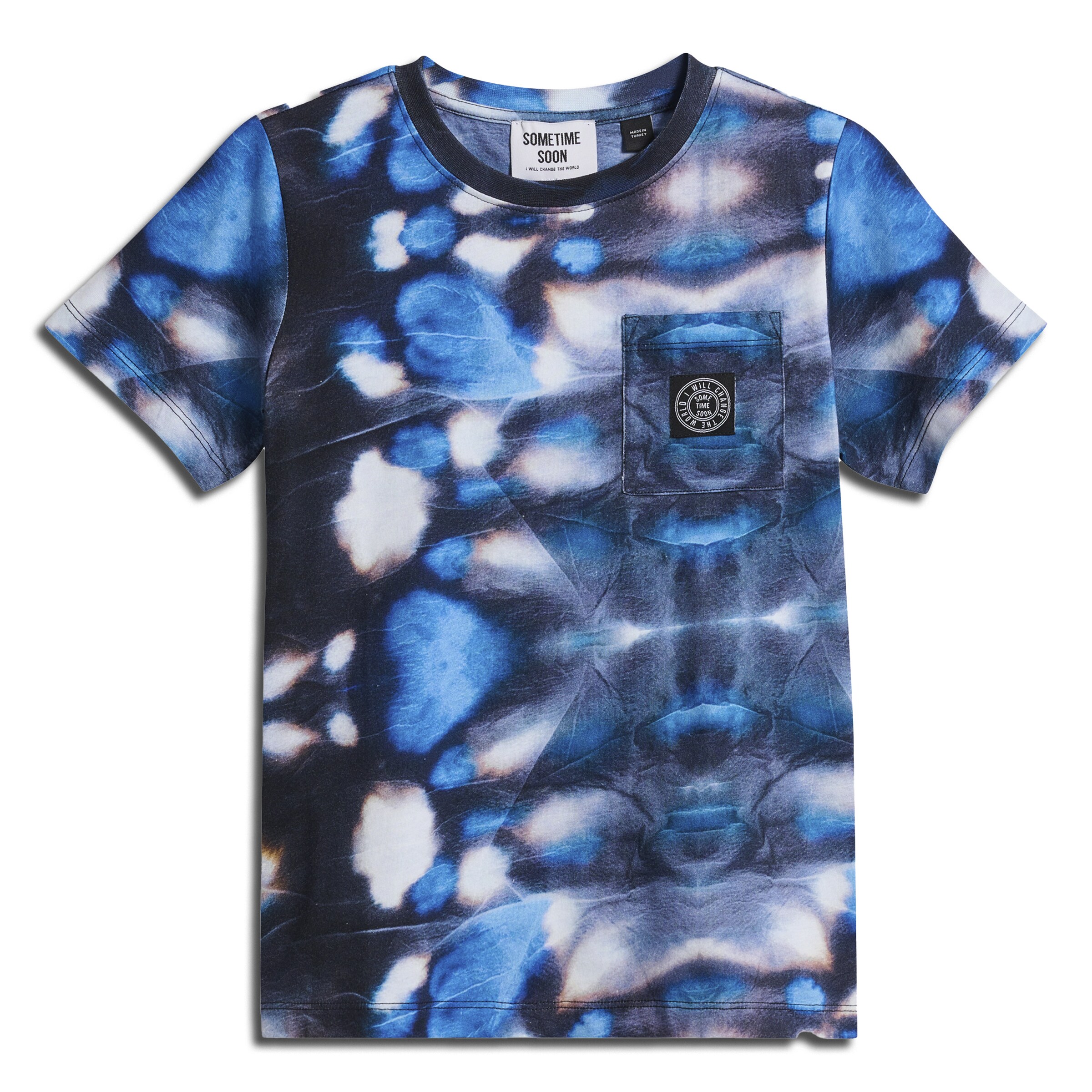 SOMETIME SOON T-Shirt 'MAJOR' in Blau: Vorderseite