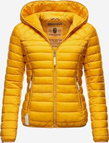 NAVAHOO Between-season jacket 'Ich Bin Hübsch' in Yellow: front