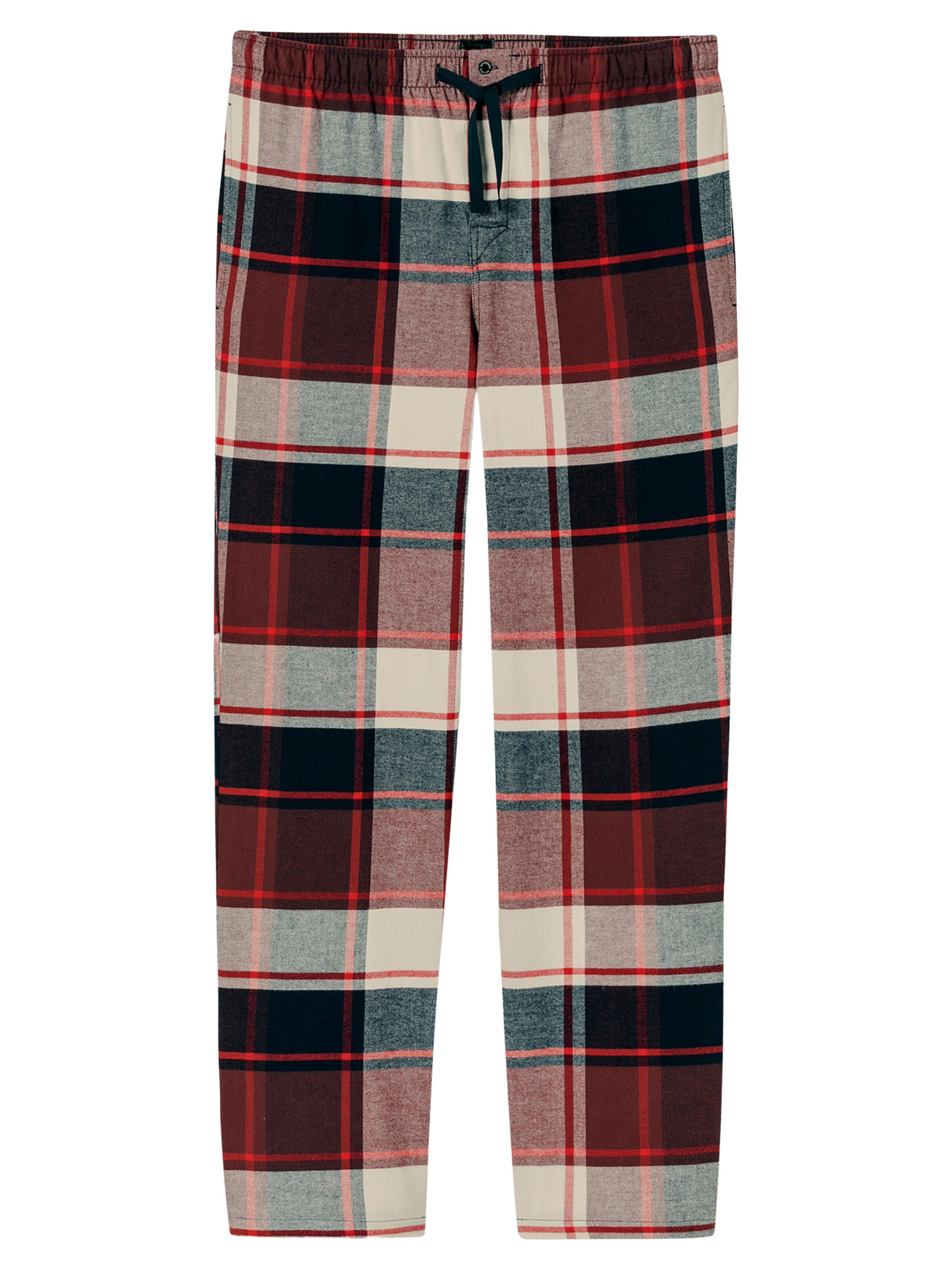 SCHIESSER Pyjama ' Selected Premium Warming ' in Rot