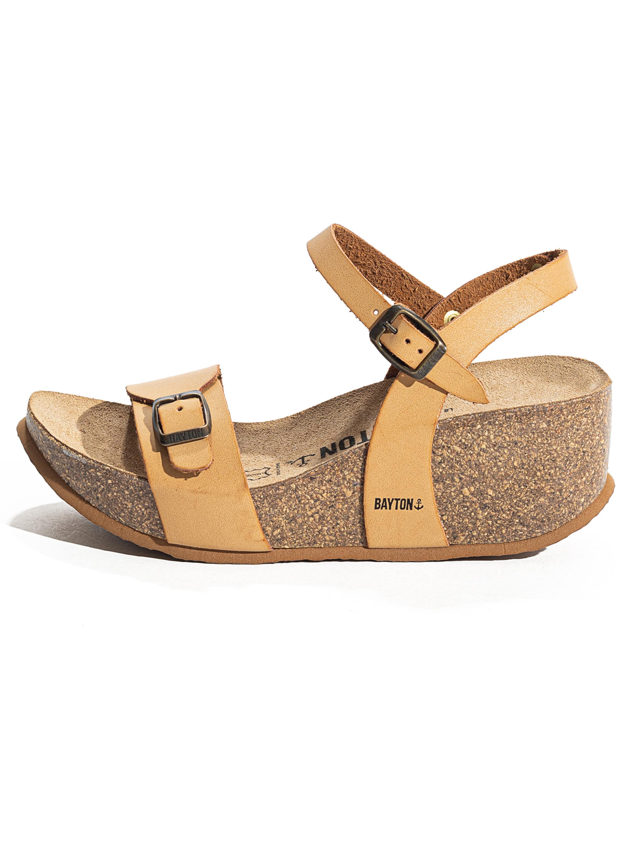 Bayton Сандали 'AVON' в жълто: отпред