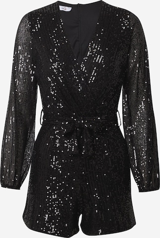 Tuta jumpsuit di WAL G. in nero: frontale