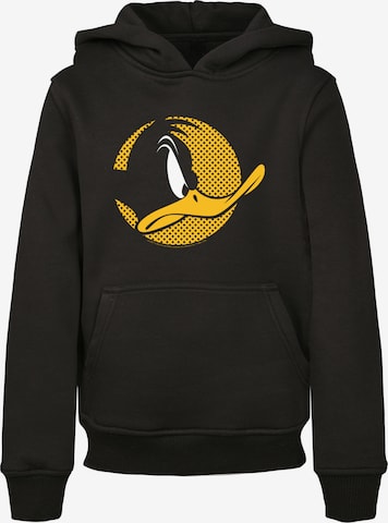 F4NT4STIC Sweatshirt 'Looney Tunes' in Zwart: voorkant