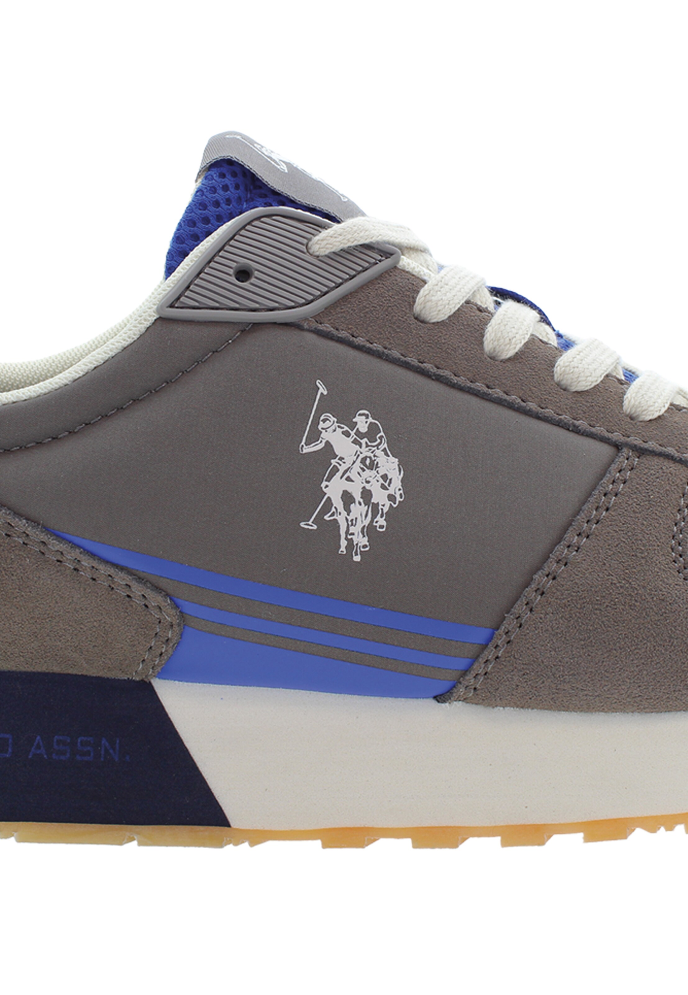 Baskets basses 'JAKE001' U.S. POLO ASSN. en gris