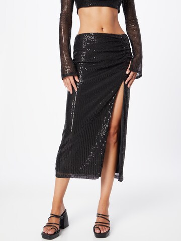NLY by Nelly Skirt 'Moonlight' in Black: front
