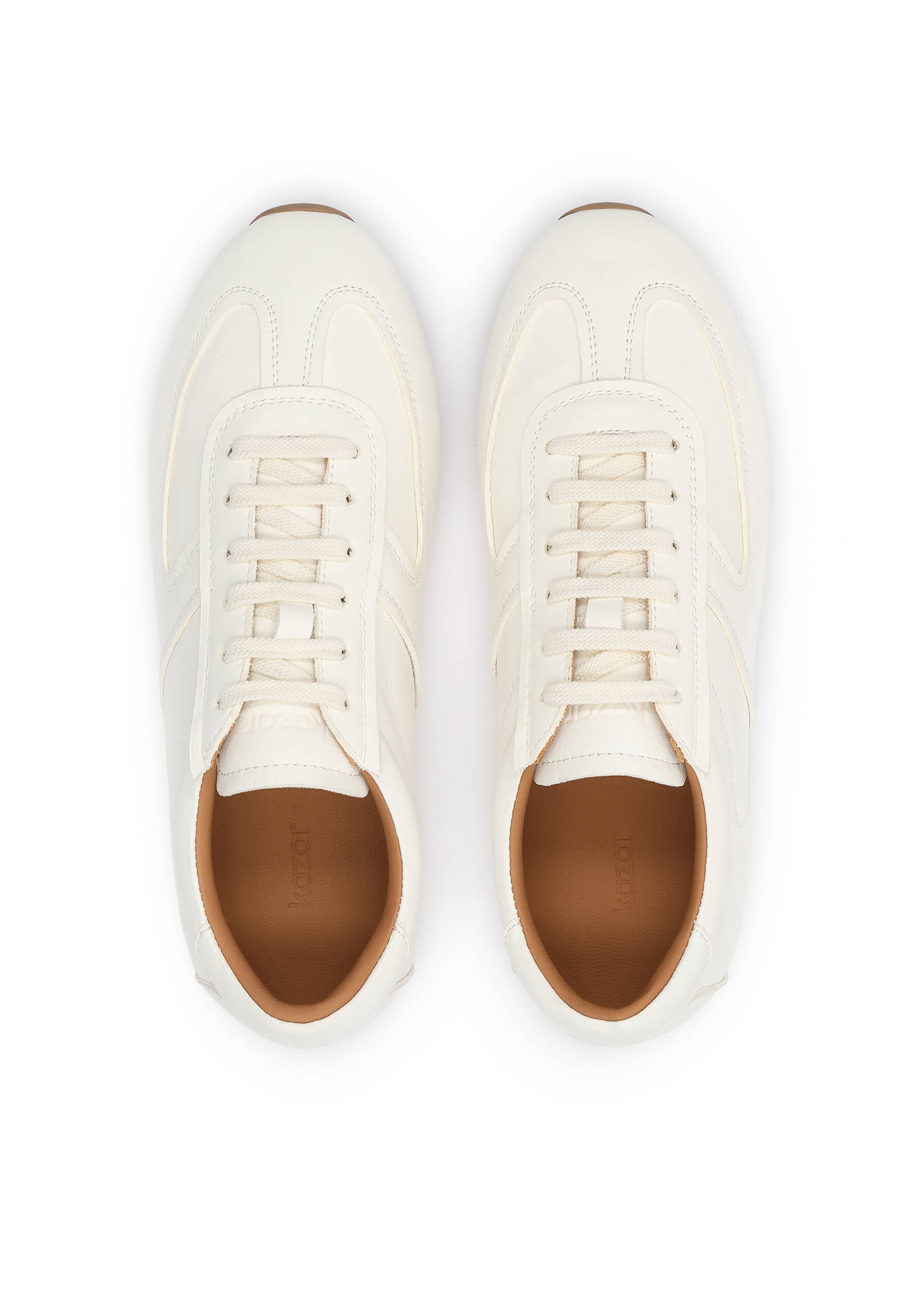 Kazar Trampki niskie w kolorze biały