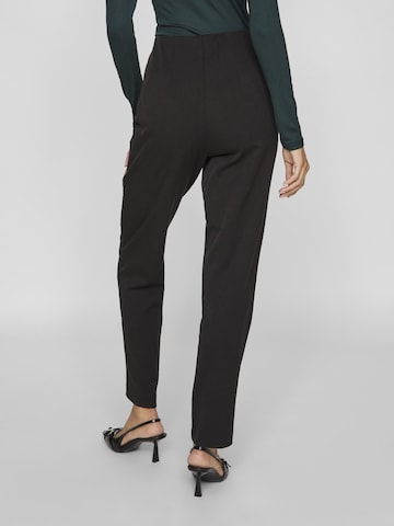 VILA Alt kitsenev Püksid 'VIVarone', värv must