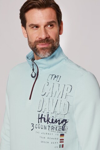 CAMP DAVID Sweatshirt in Blue