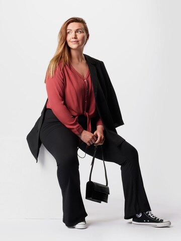 ABOUT YOU Curvy Bluza 'Dylane' | rdeča barva