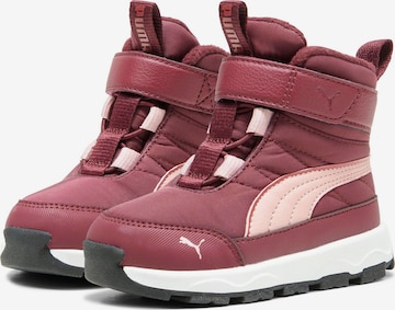 PUMA - Botas de nieve 'Evolve' en rojo