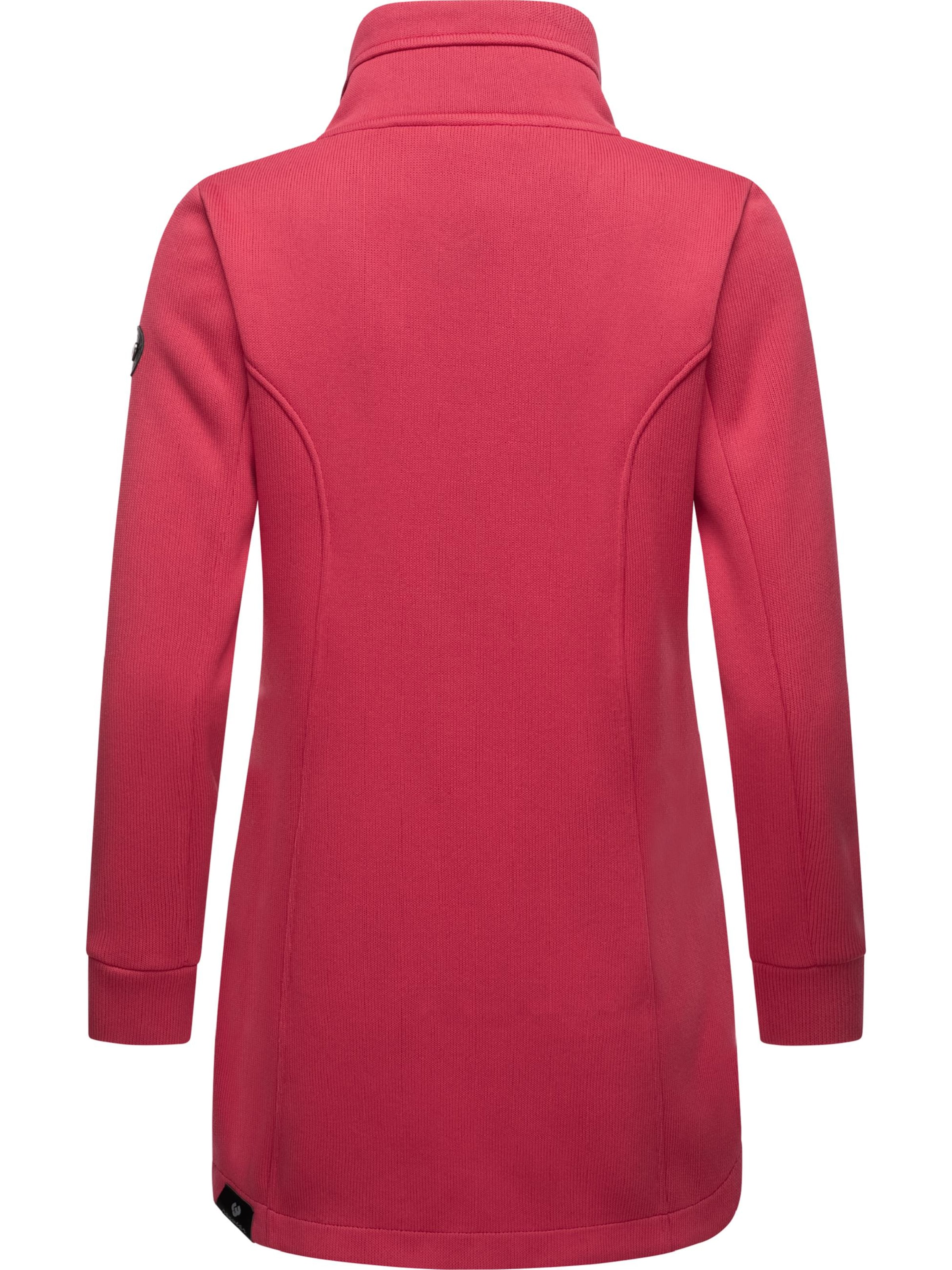 Ragwear Ζακέτα φούτερ 'Letrice' σε ροζ