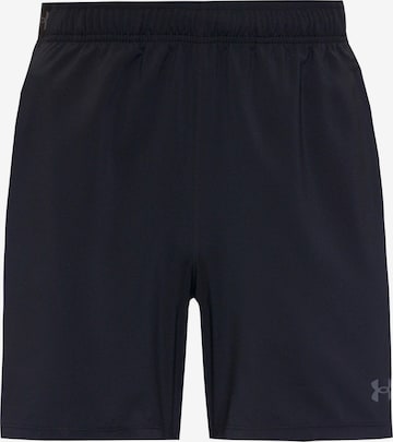UNDER ARMOUR Sports trousers in Black: front