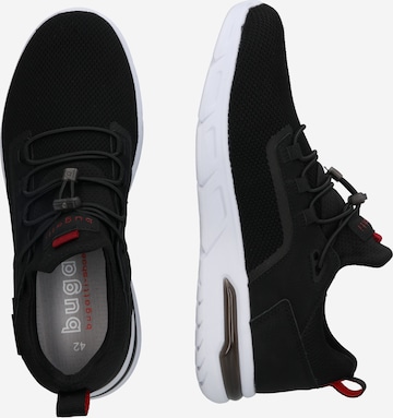 Sneaker low ' Nubola' de la bugatti pe negru