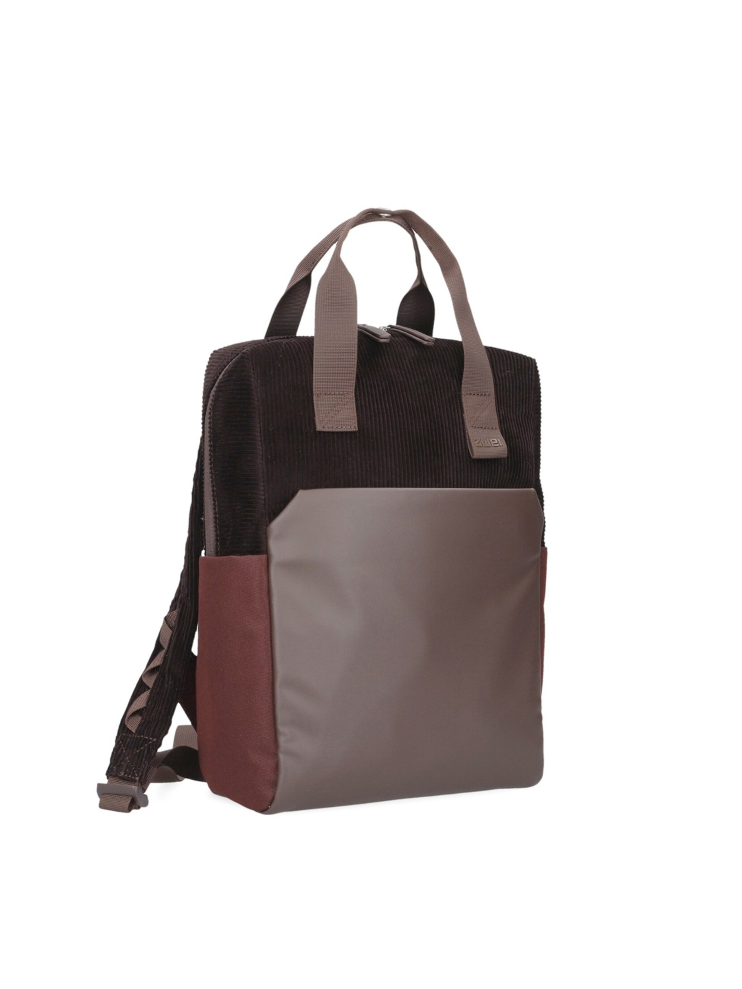 ZWEI Backpack 'LOU LUR130' in Brown