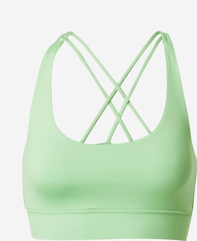 Hey Honey Soutien de desporto 'SUMMER' em verde claro, Vista do produto