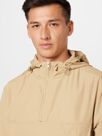 Urban Classics Between-Season Jacket in Beige