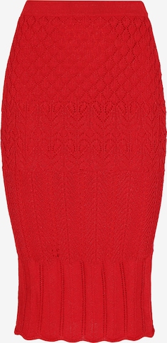 raudona faina Sijonas 'Fashion Look Collection': priekis