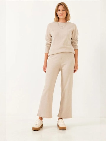 Pantalons de tailleur Bianco Lucci en beige