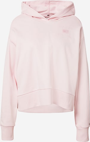 Sweat-shirt TOMMY HILFIGER en rose : devant