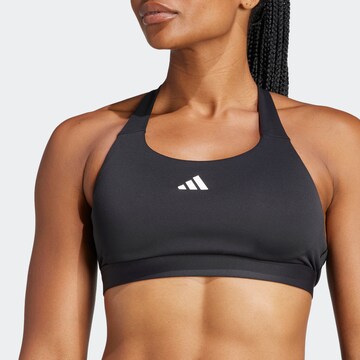 ADIDAS PERFORMANCE Bustier Sport bh 'Tlrdreact' in Zwart