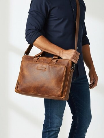 Ella Eisvogel Laptoptasche‌ in Braun