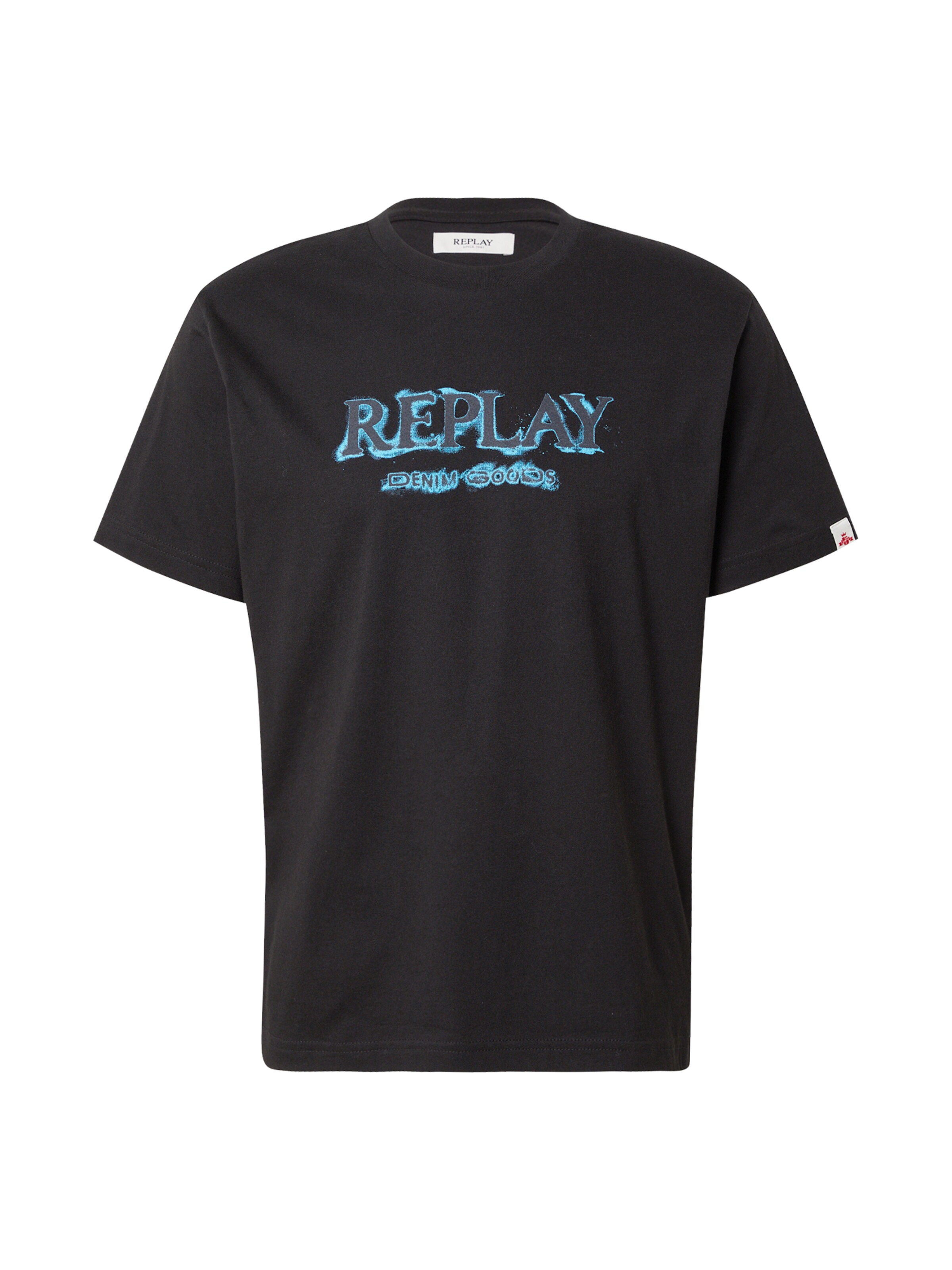 T-Shirt REPLAY en noir : devant