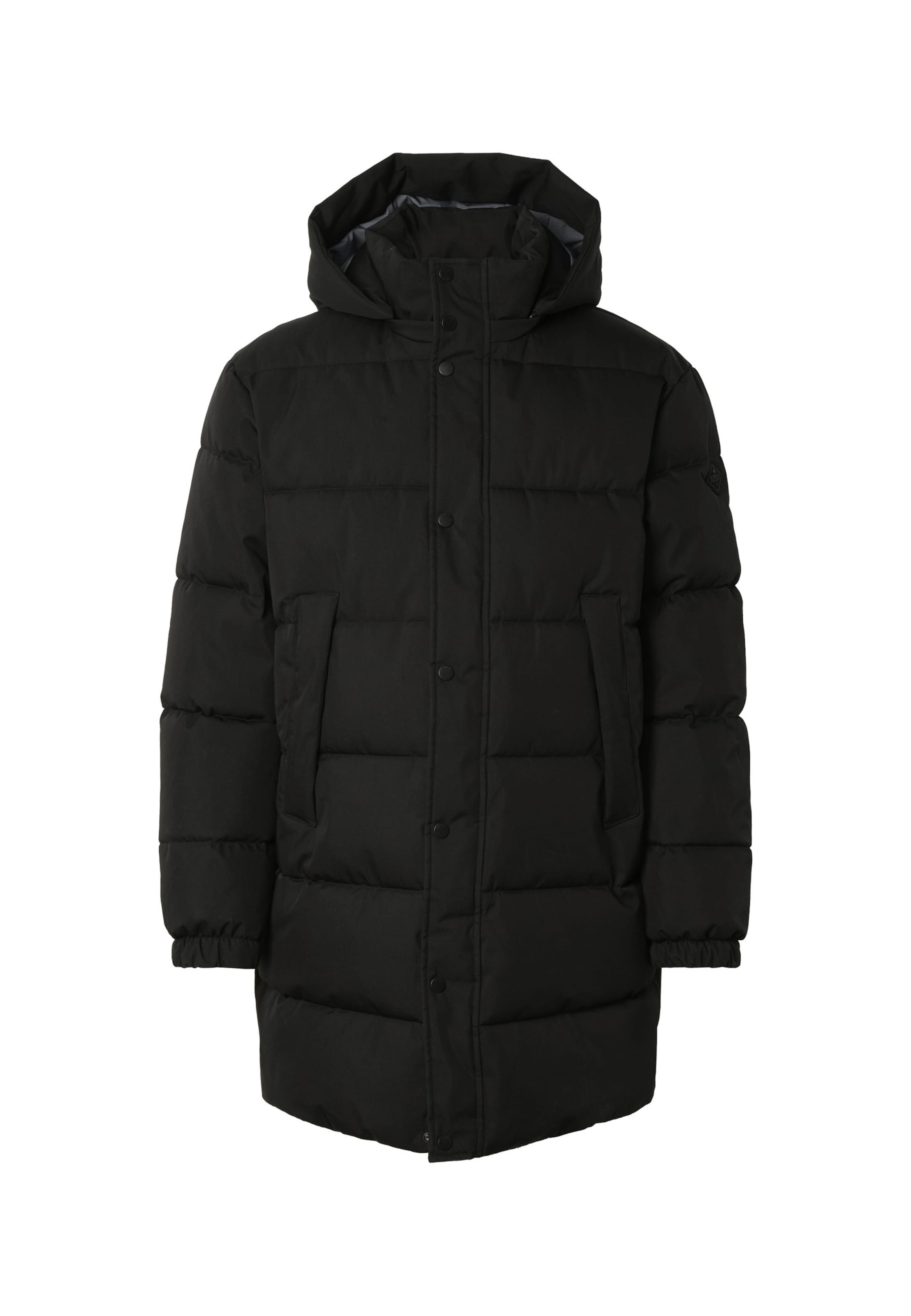 Cappotto invernale 'Anorak FP' di REPLAY in nero: frontale