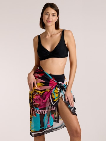 Serviette de plage 'Fiesta Pop' SUNMARIN en noir