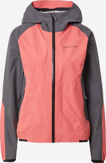 PEAK PERFORMANCE Chaqueta de montaña en azul paloma / fucsia, Vista del producto