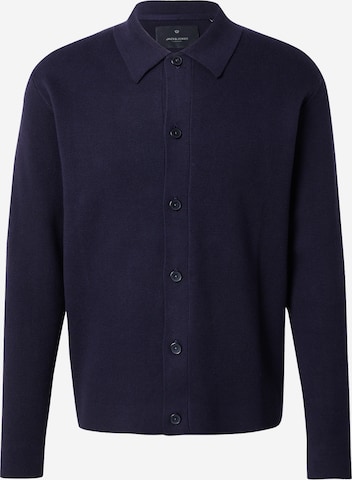 mėlyna JACK & JONES Kardiganas 'JPRBLAMILANO SPRING': priekis