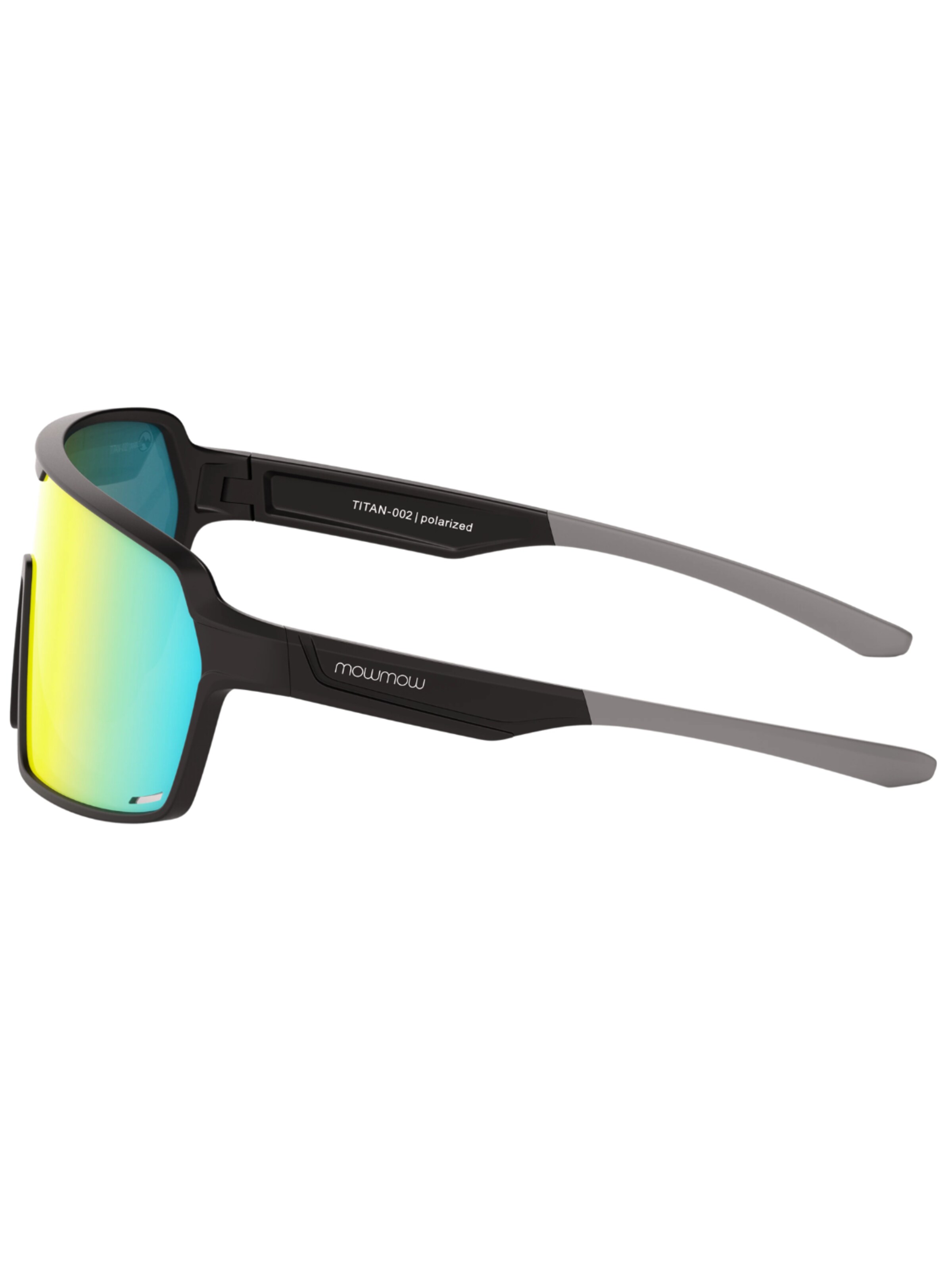 Mowmow Sportzonnebril 'MowMow Titan Sunglasses - Sports Glasses - Cycling Glasses - Men - Women' in Goud