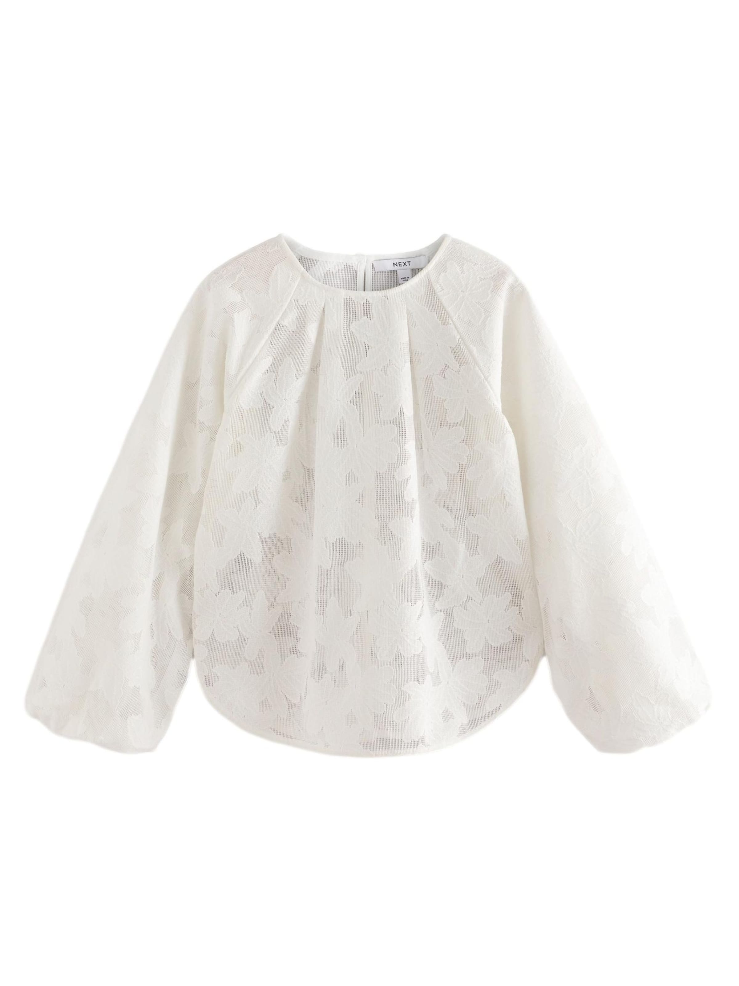 Next Bluse in Weiß: Vorderseite