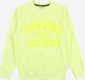 Sweat VINGINO en jaune : devant