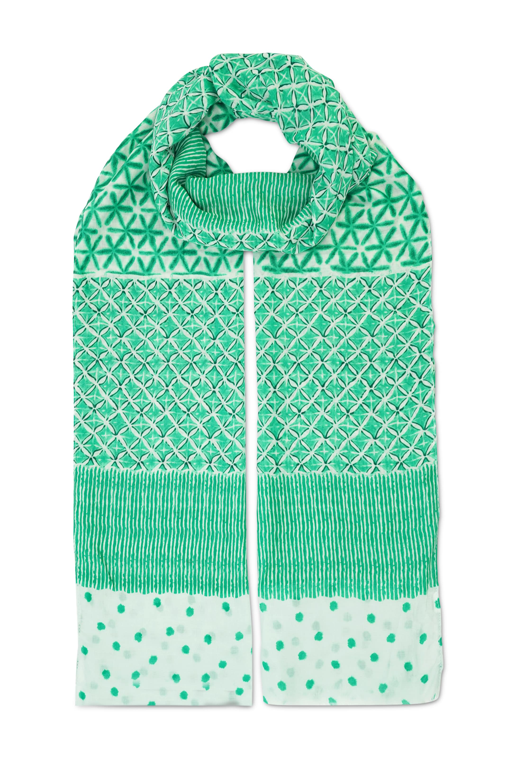 HARPA Sjaal 'ITRI' in Groen: voorkant